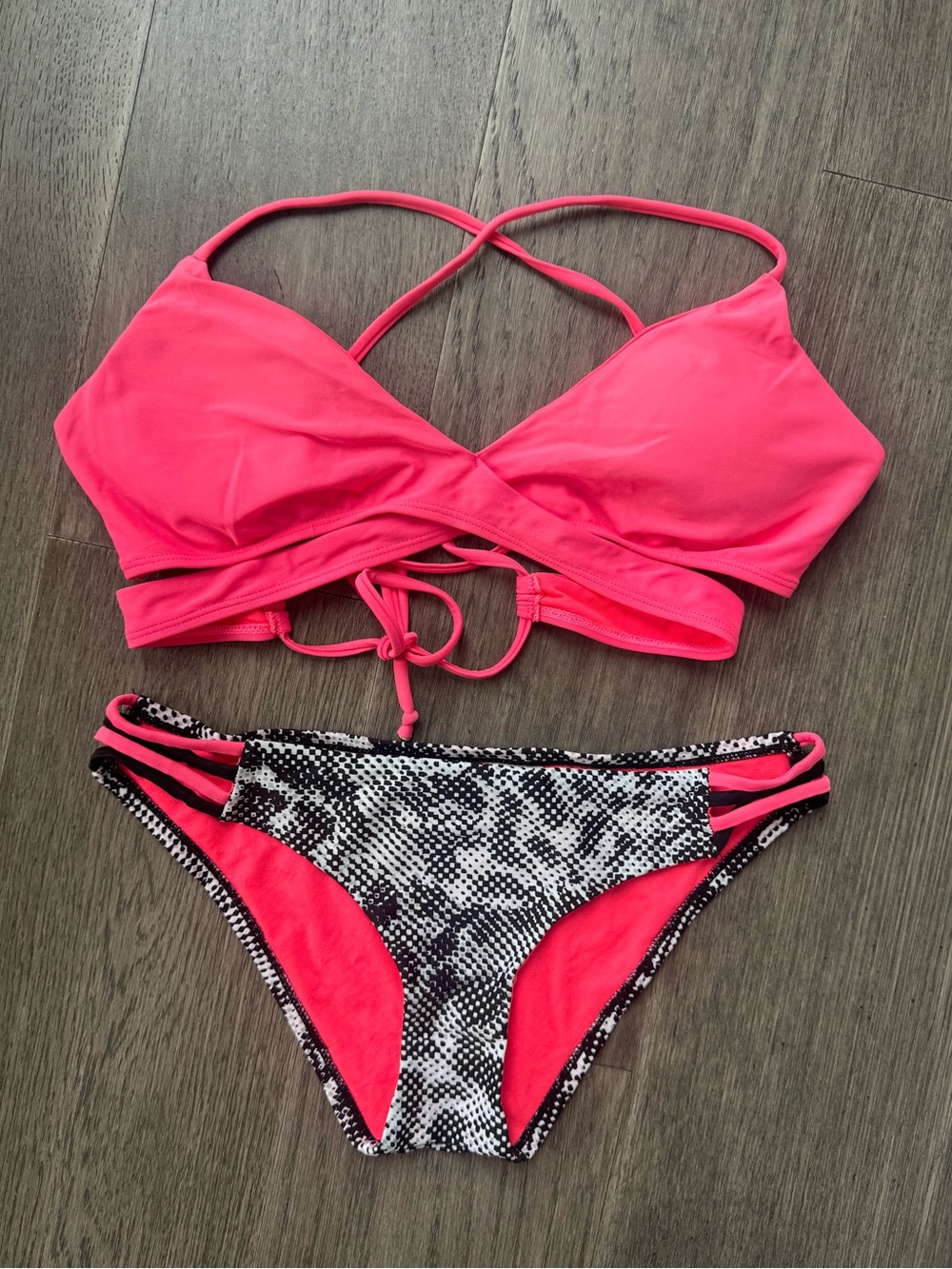 Becca 2 piece swim bikini with free extra bottom